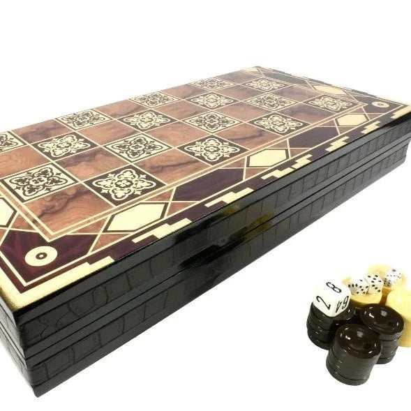 Backgammon: Marrakesh Decoupage Set