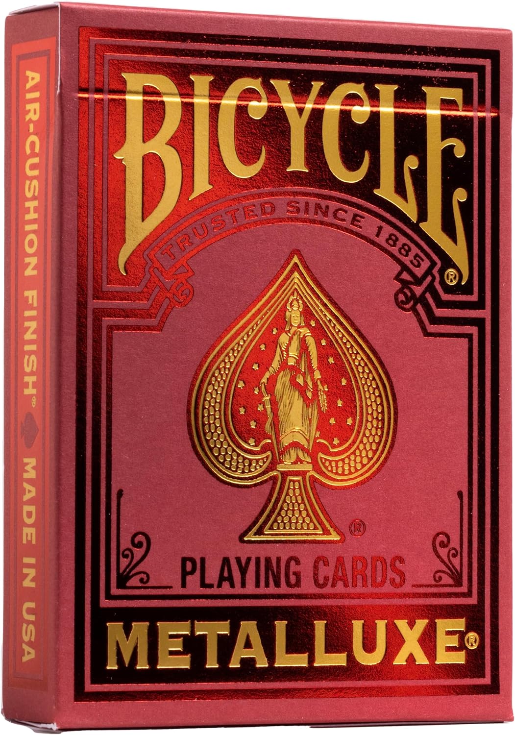Bicycle Playing Cards: Metalluxe - Red