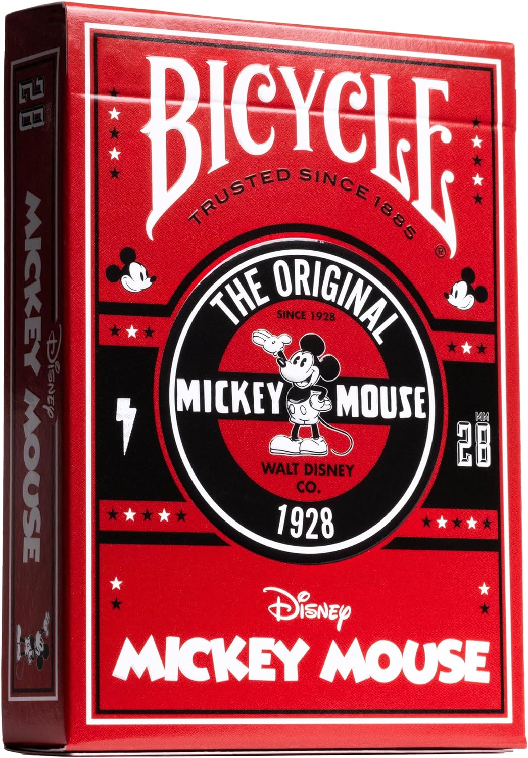 Bicycle Playing Cards: Classic Mickey Mouse (Red)