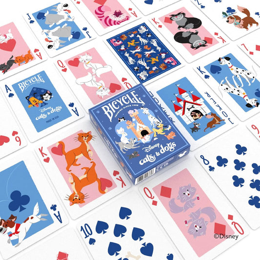 Bicycle Playing Cards: Disney Cats & Dogs