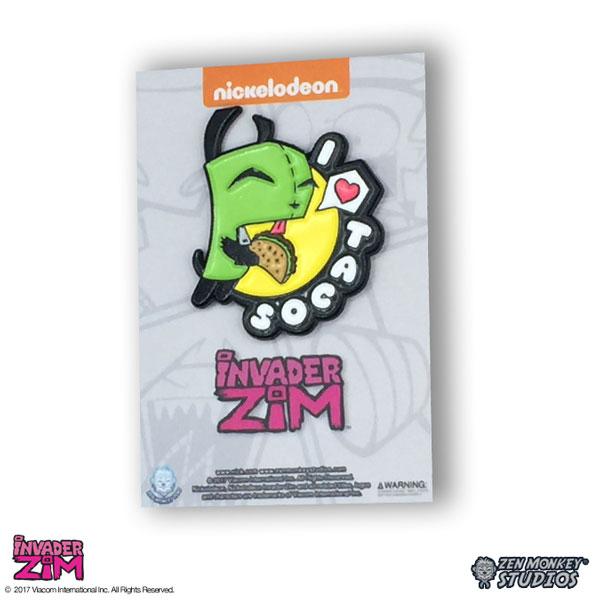 Enamel Pin: Invader Zim - I Love Tacos