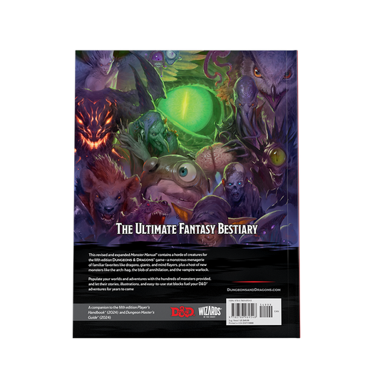 D&D 5E RPG: Monster Manual (2024)