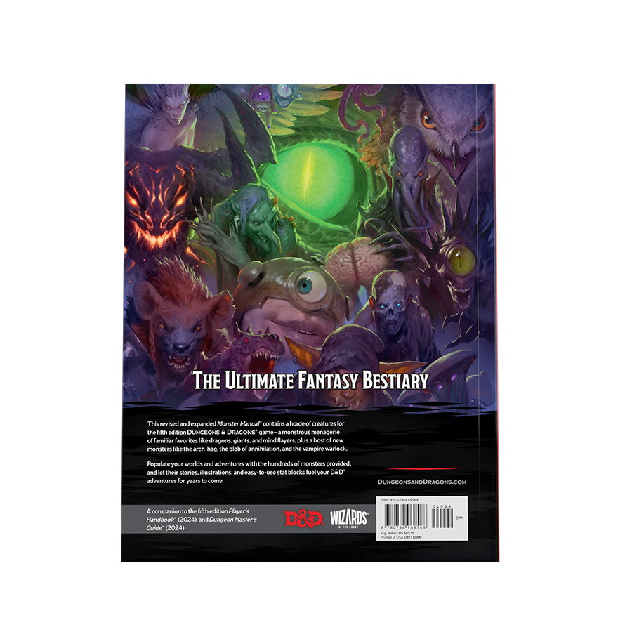 D&D 5E RPG: Monster Manual (2024)
