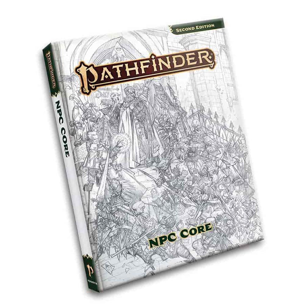 Pathfinder 2E RPG: NPC Core (Sketch Cover)