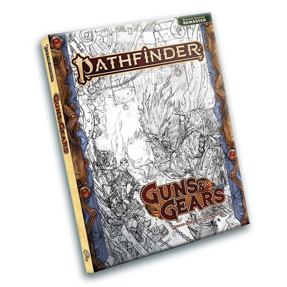Pathfinder 2E RPG: Guns & Gears Remastered (Sketch Cover)