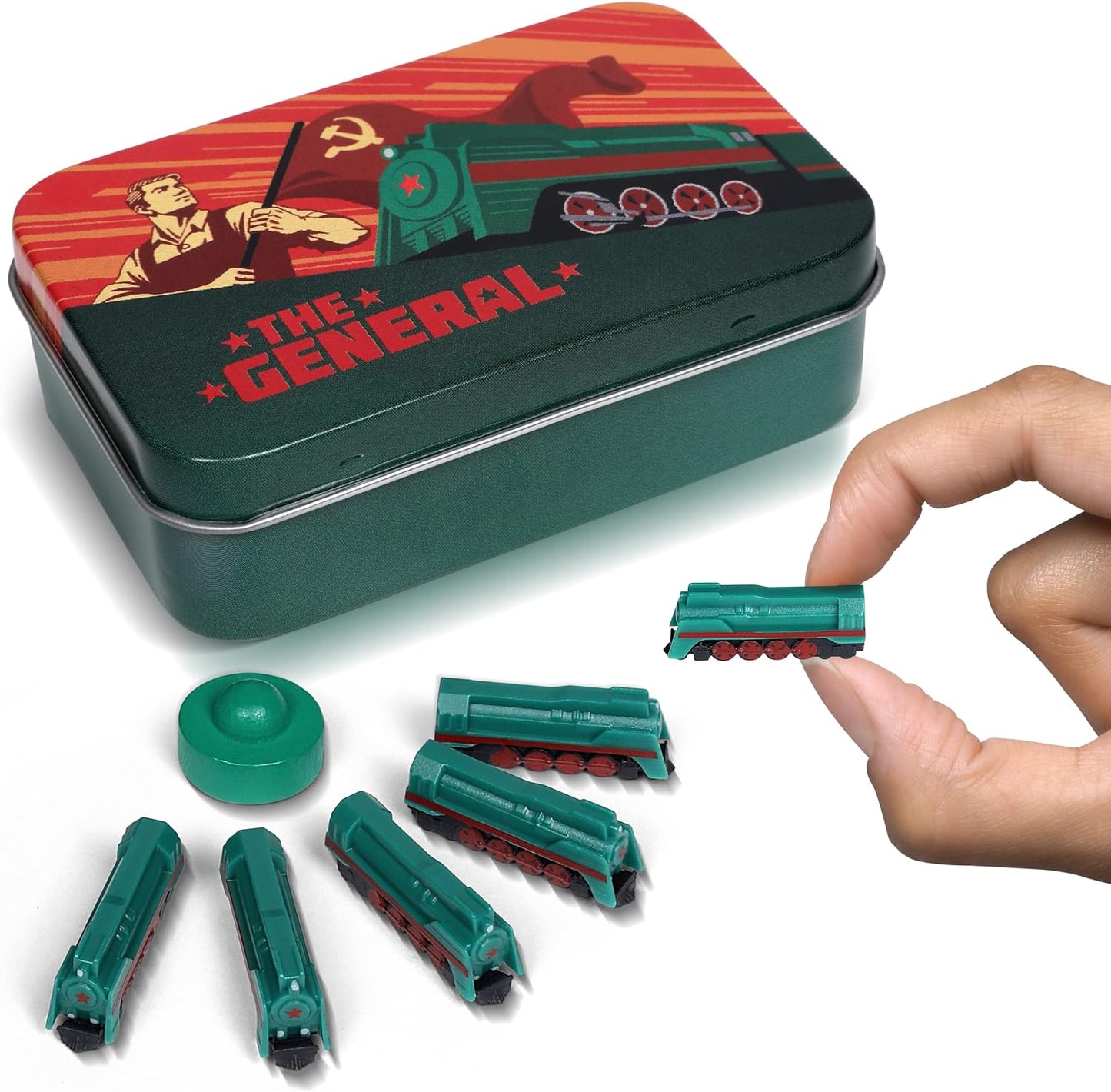 Deluxe Board Game Train Set: General