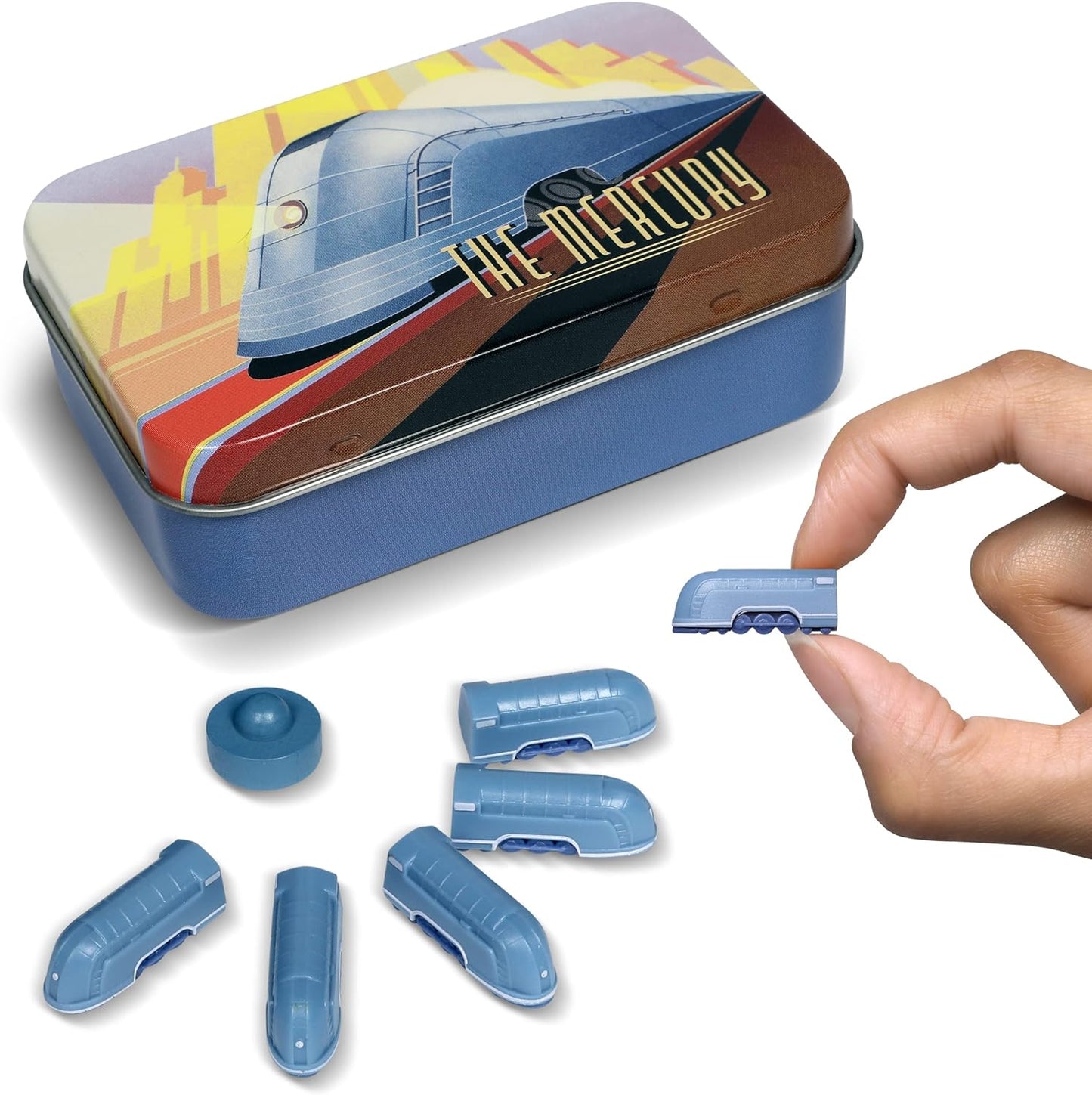 Deluxe Board Game Train Set: Mercury