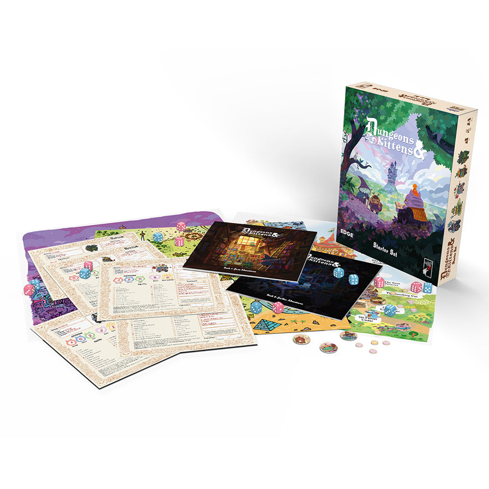Dungeons & Kittens RPG: Starter Set