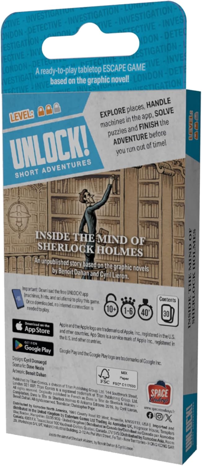 Unlock! Short Adventures: Inside the Mind of Sherlock Holmes