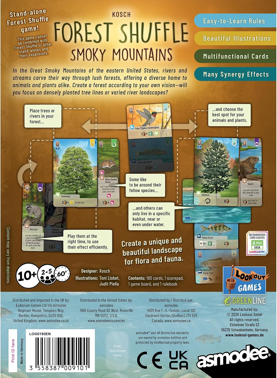 Forest Shuffle: Smoky Mountains