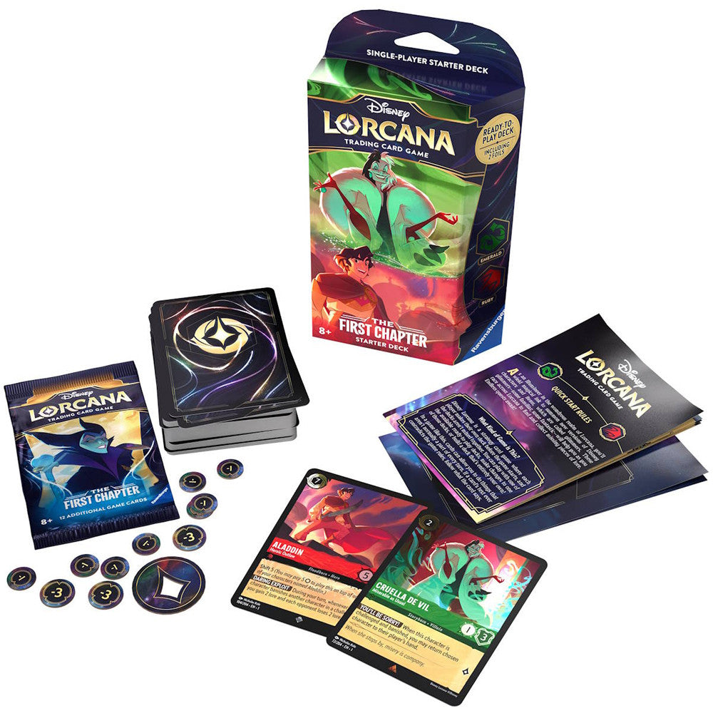 Lorcana TCG: The First Chapter - Starter Deck - Emerald & Ruby