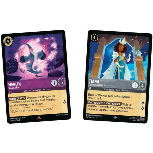 Lorcana TCG: Rise of the Floodborn - Starter Deck - Amethyst & Steel