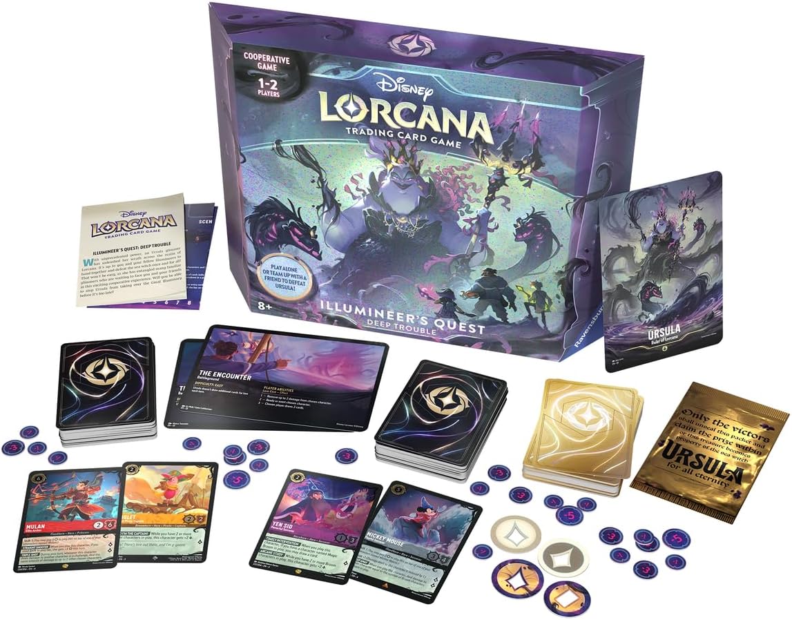 Lorcana TCG: Ursula's Return - Illumineer's Quest - Deep Trouble