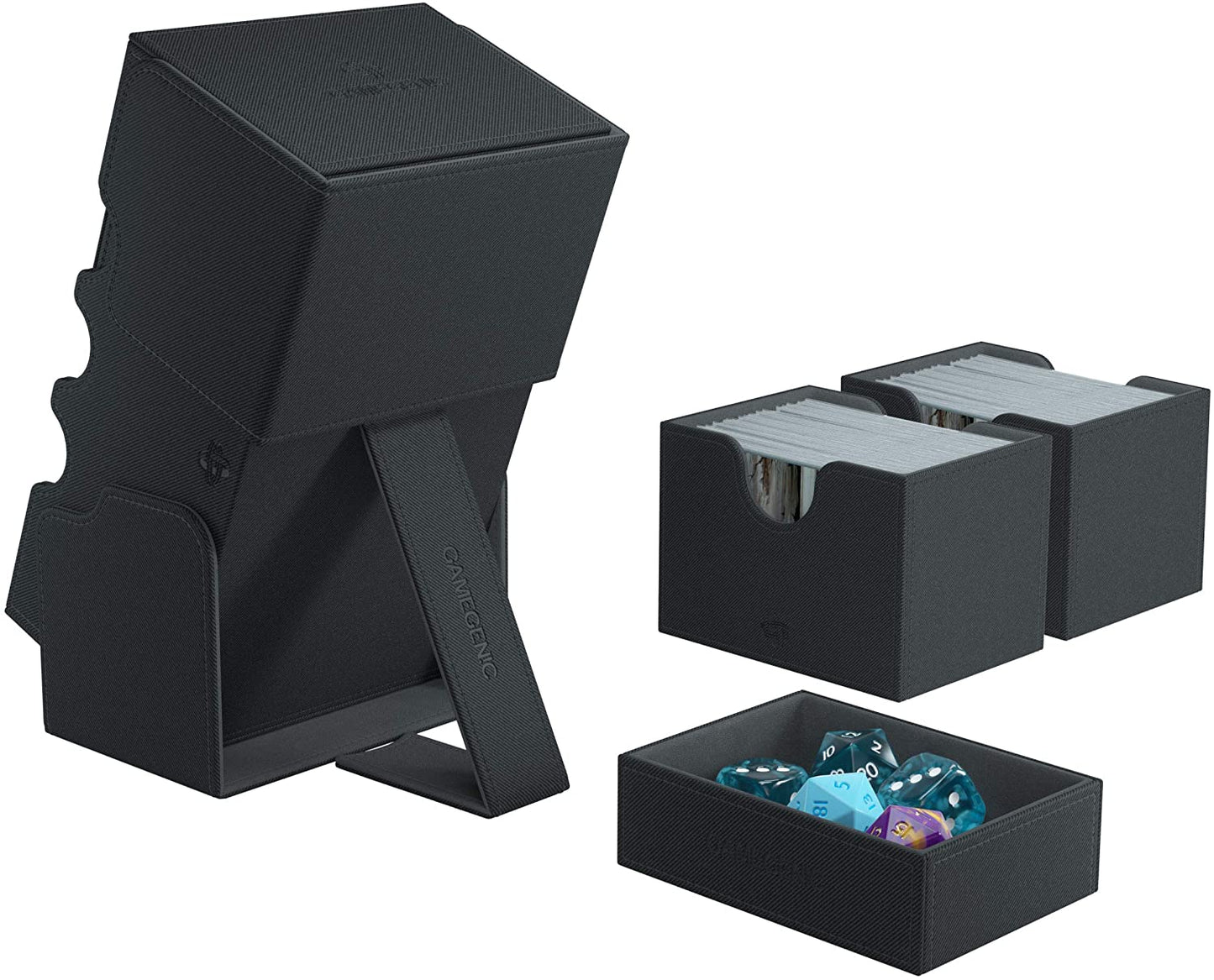 Deck Box: Stronghold XL (Black)