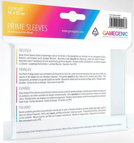 Prime Sleeves: White (100)