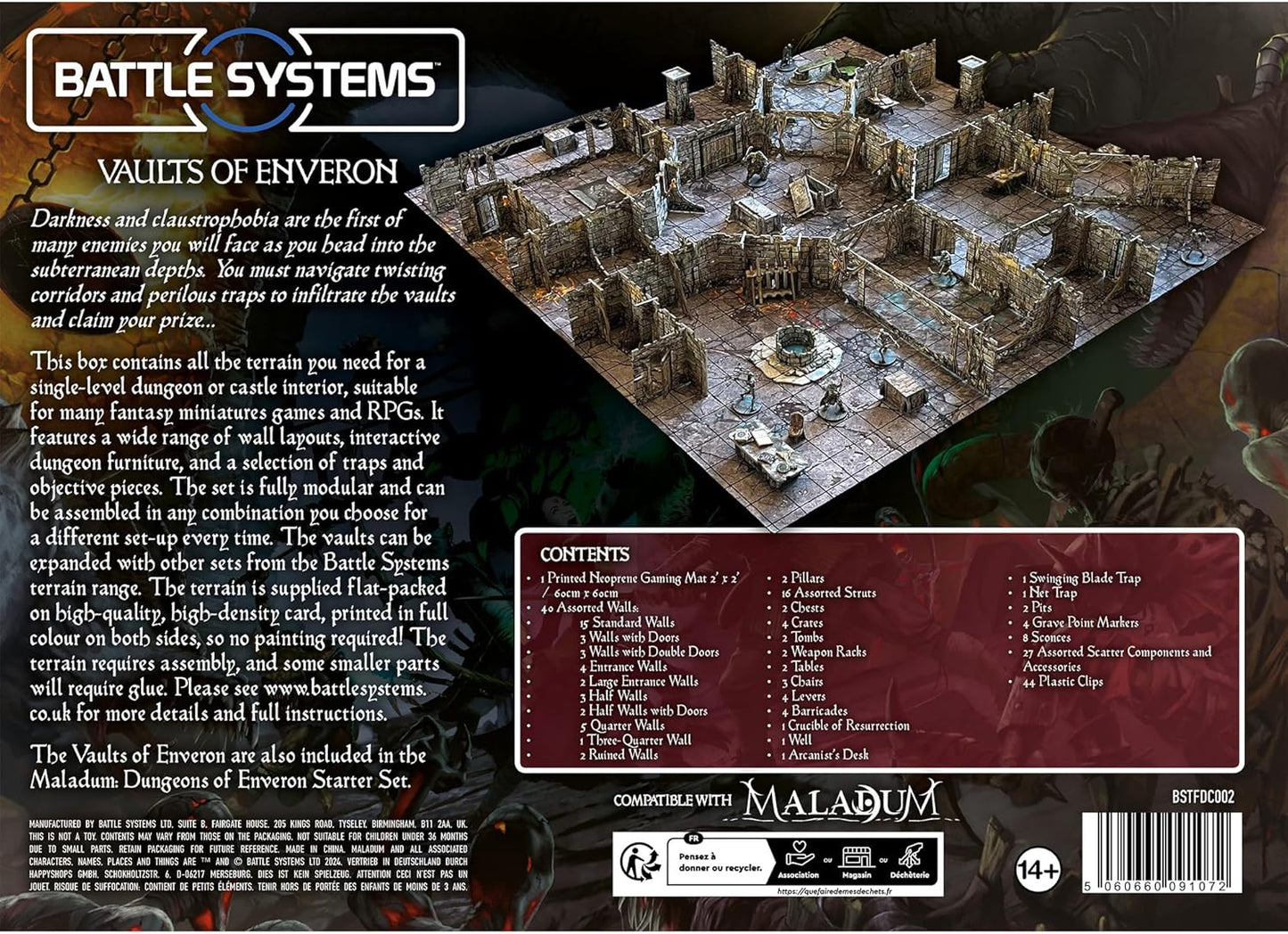 Battle System Terrain: Vaults of Enveron