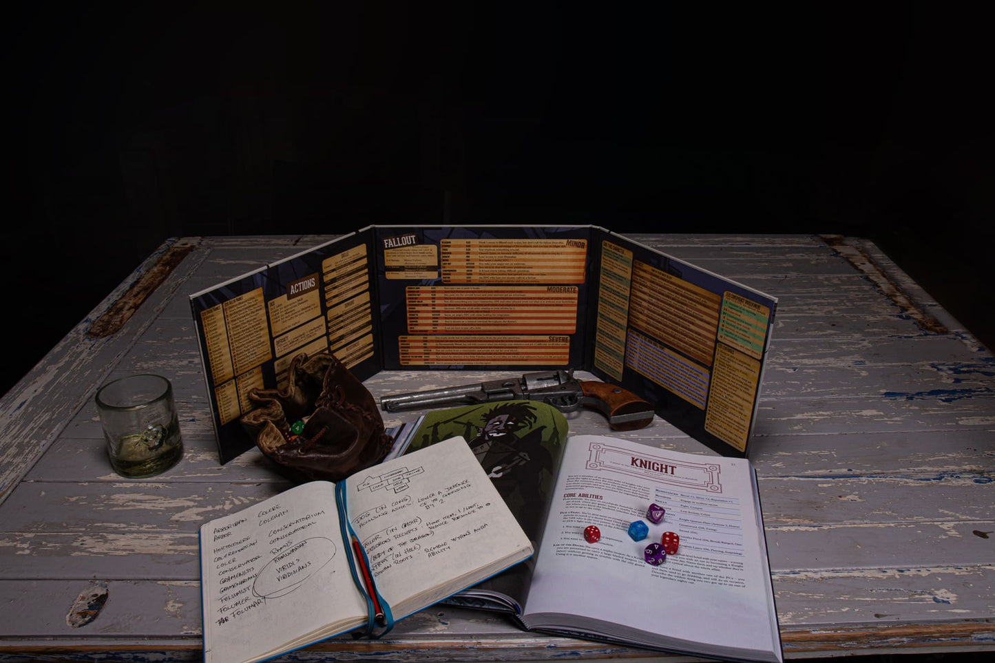 The Spire RPG: GM Screen and Conspiracy Kit