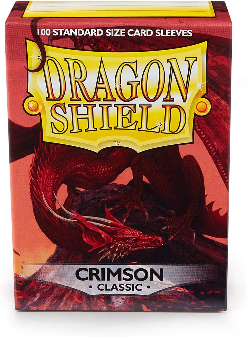 Dragon Shield Sleeves: Classic Crimson (100)