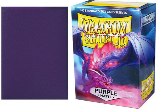 Dragon Shield: Card Sleeves - Matte Purple (100)