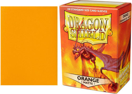 Dragon Shield: Card Sleeves - Orange Matte (100)