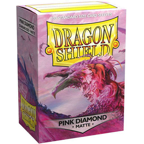 Dragon Shield Sleeves: Matte - Pink Diamond (100)
