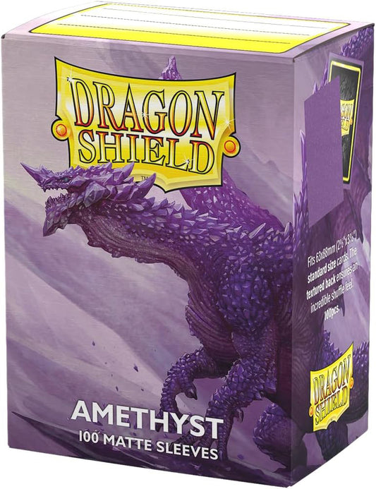 Dragon Shield Sleeves: Matte - Amethyst (100)