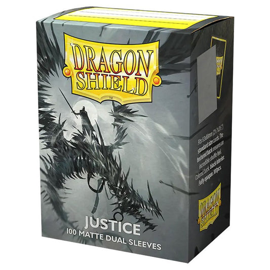 Dragon Shield Sleeves: Matte Dual - Justice (100)