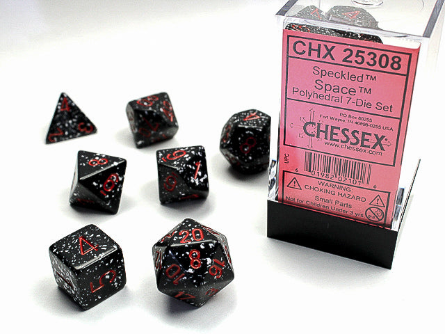 Chessex Dice Set: Speckled - Space (7)