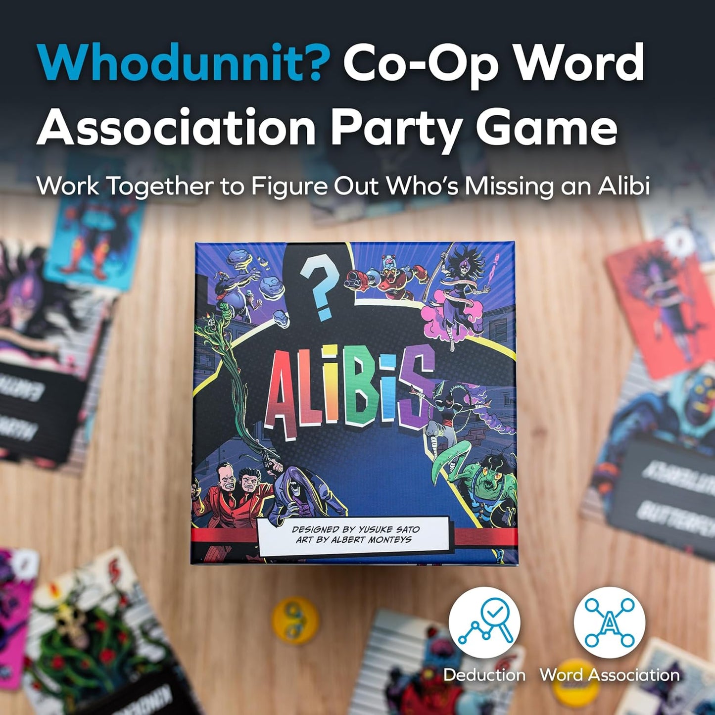 Alibis Board Game