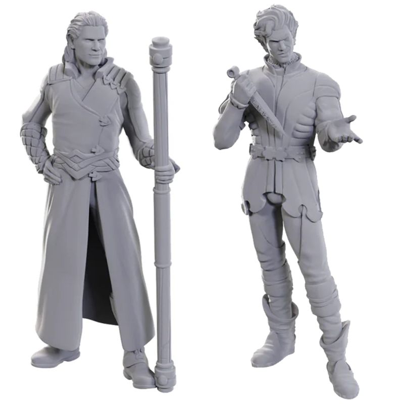 D&D Nolzur's Marvelous Unpainted Minis: Baldur's Gate 3 - Gale & Astarion