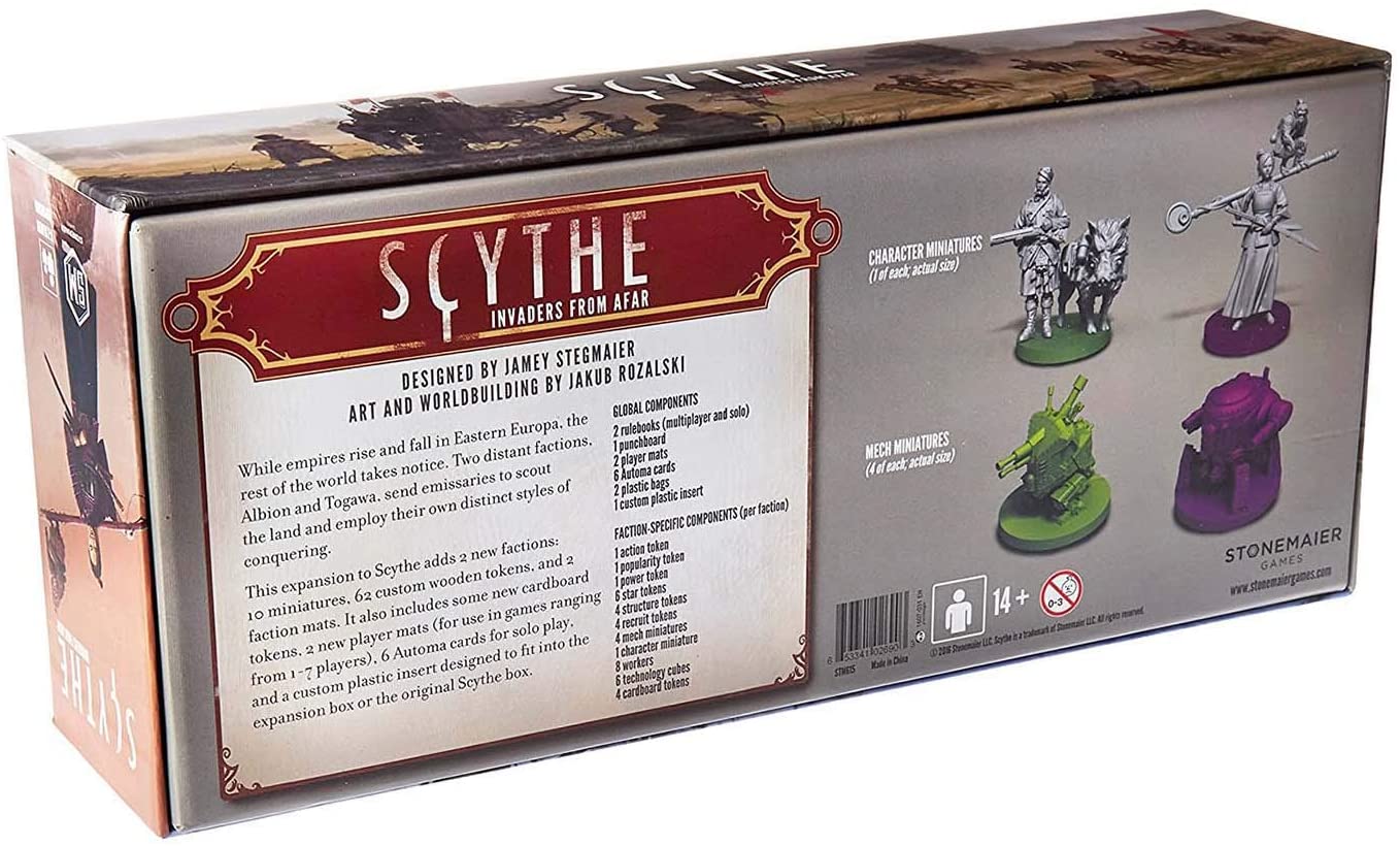 Scythe: Invaders from Afar Expansion