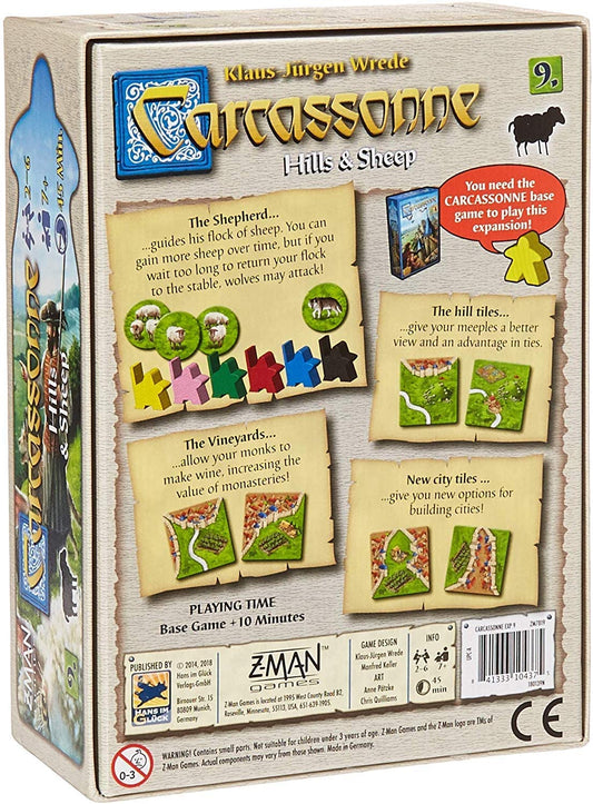 Carcassonne 9: Hills & Sheep
