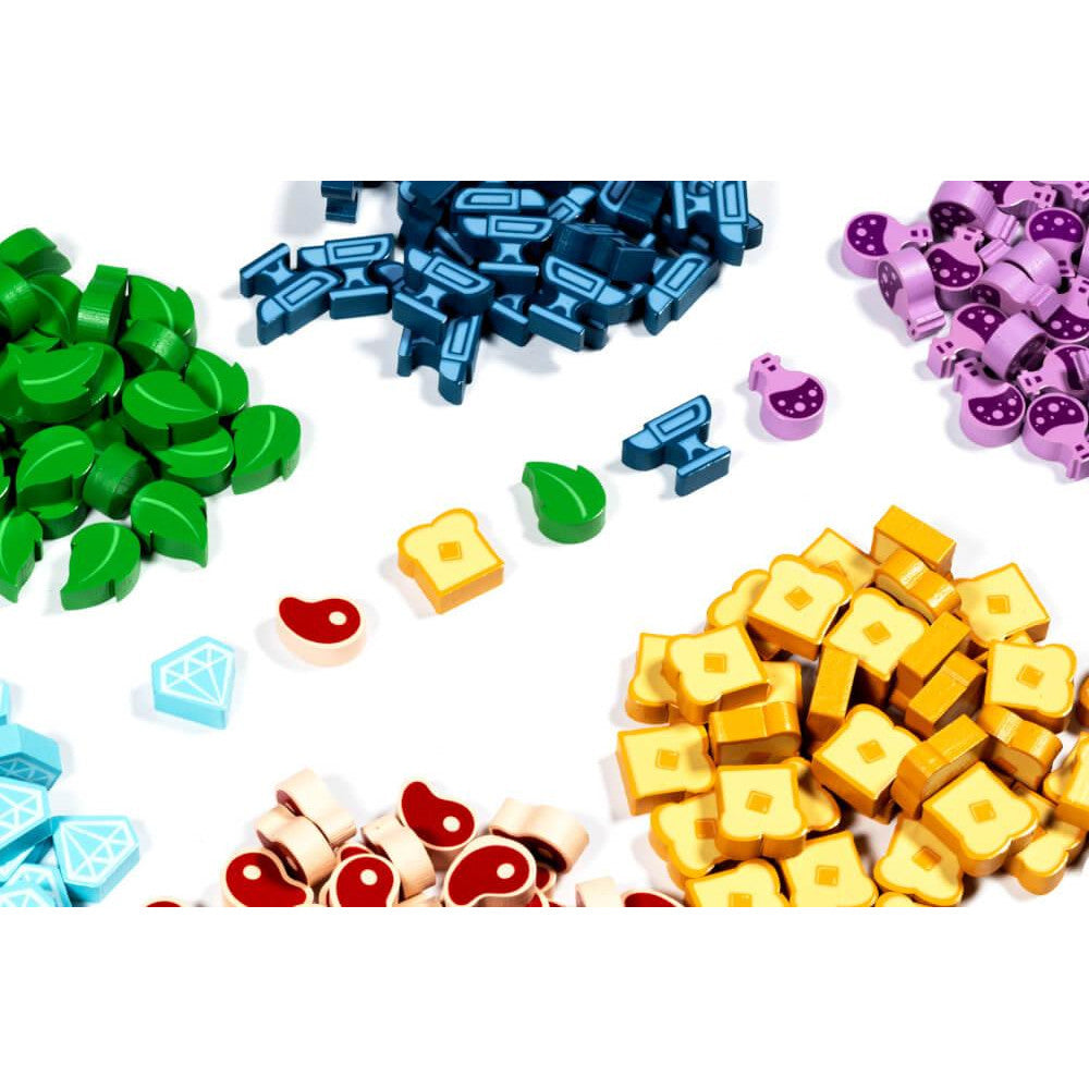 Flamecraft: Wooden Tokens