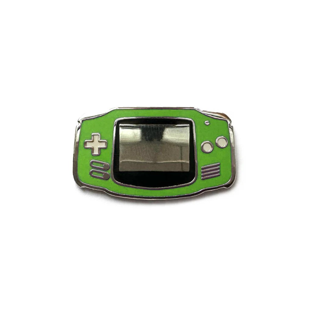 Yesterdays Enamel Pin: Gameboy Advance Jungle Colorway