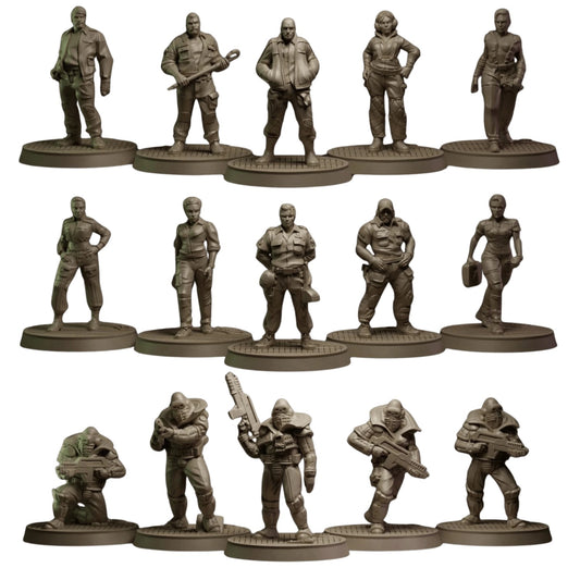 Alien RPG: Evolved Edition - Rapture Protocol Miniatures Set