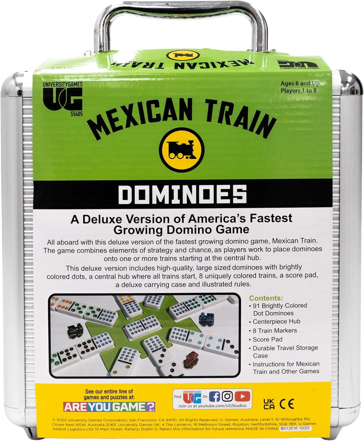 Mexican Train Deluxe Dominoes