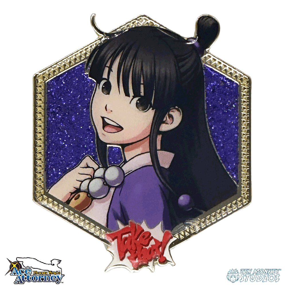 Enamel Pin: Ace Attorney - Maya Fey (Golden Series 2)