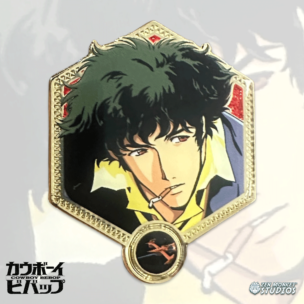 Enamel Pin: Cowboy Bebop - Spike (Golden Series 2)