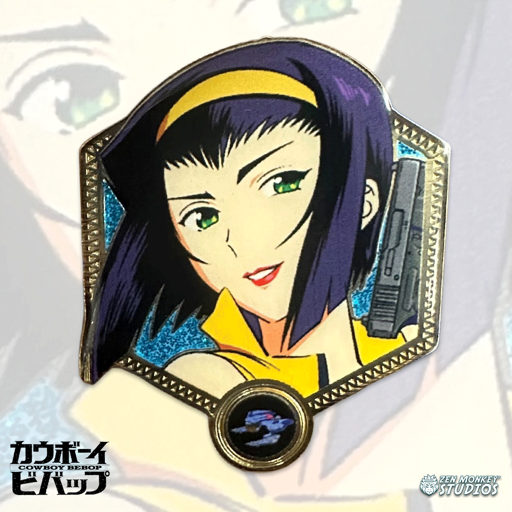 Enamel Pin: Cowboy Bebop - Faye (Golden Series 2)