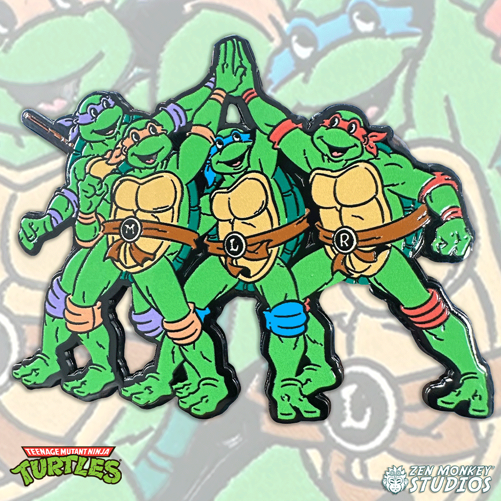 Enamel Pin: TMNT - Cowabunga