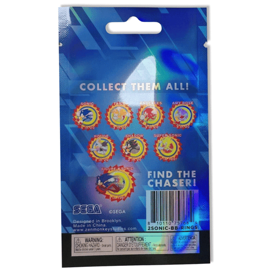 Enamel Pin Blind Bag: Sonic the Hedgehog - Character Ring Series