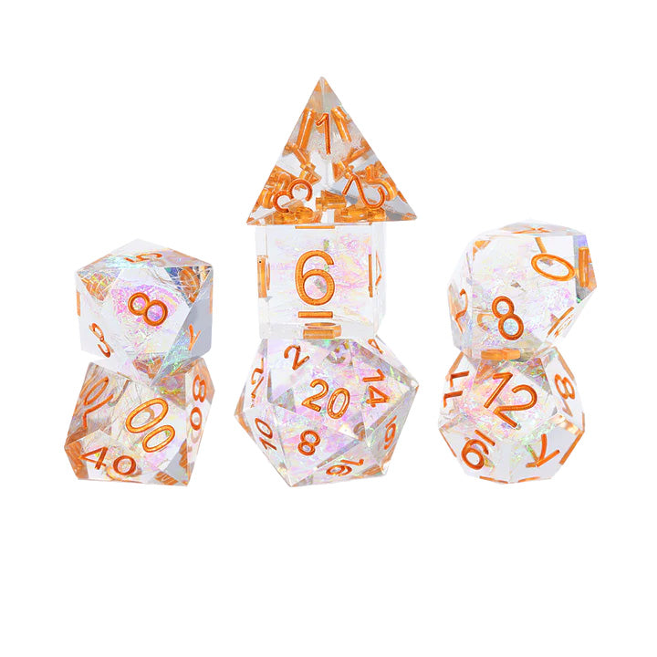 Sirius Sharp Dice Set: Crystal Fairy (7-Set)