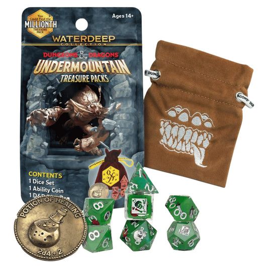 Sirius Dungeons & Dragons Dice: Undermountain Treasure Packs (Blind Box)