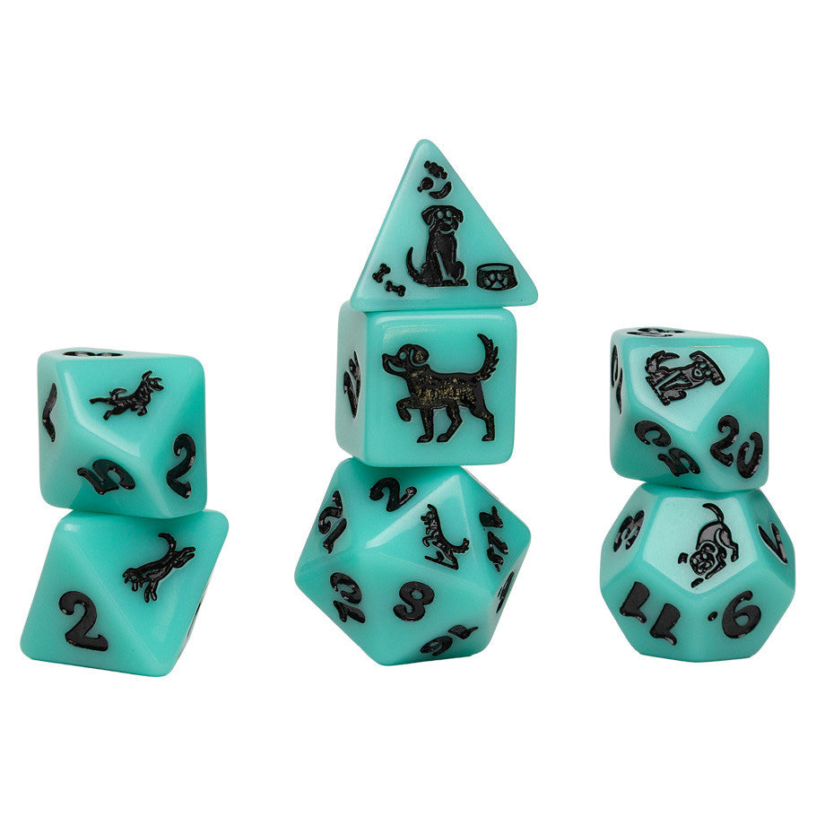 Sirius Animal Dice Set: Seafoam Shepherd (7)