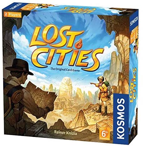 Lost Cities Card Game with 6th Expedition