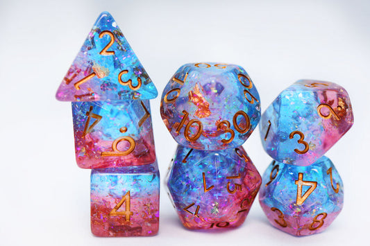 Foam Brain Games Dice Set: Mermaid Blood (7)