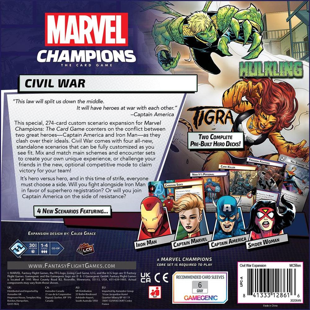 Marvel Champions LCG: Civil War Expansion