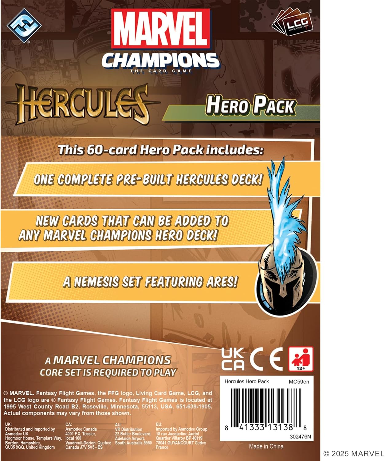 Marvel Champions LCG: Hercules Hero Pack
