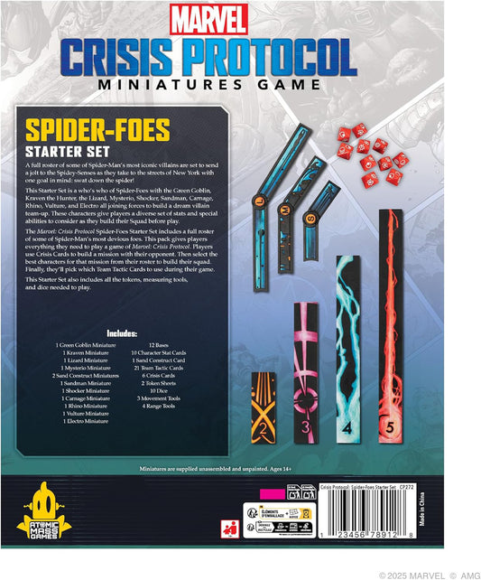 Marvel Crisis Protocol: Spider-Foes Starter Set