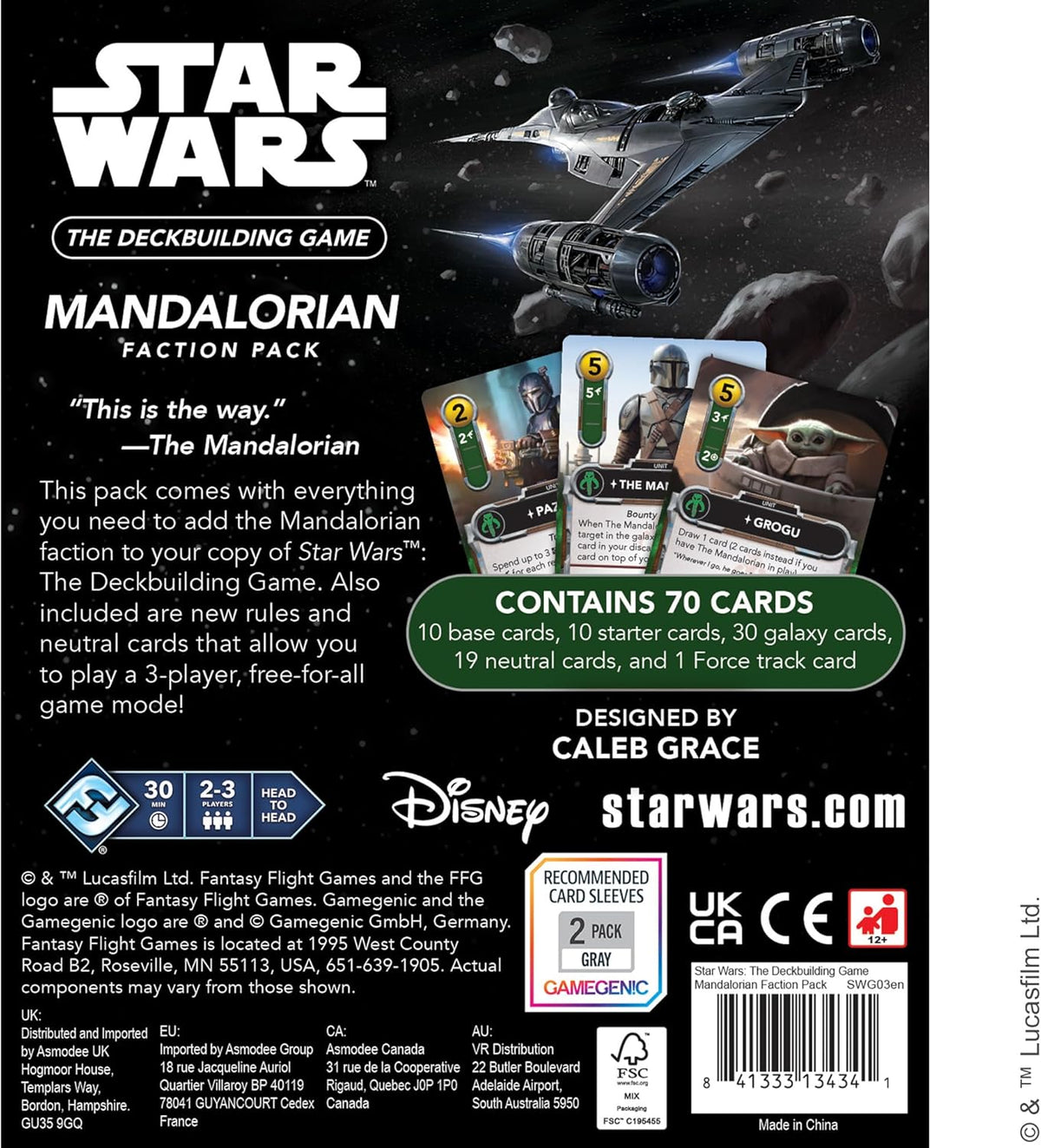 Star Wars: The Deckbuilding Game - Mandalorian Faction Pack